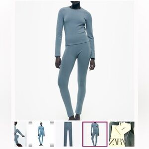 ZARA two piece seamless set | Size M-L